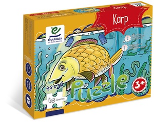 Puzzle ilustrowane Karp